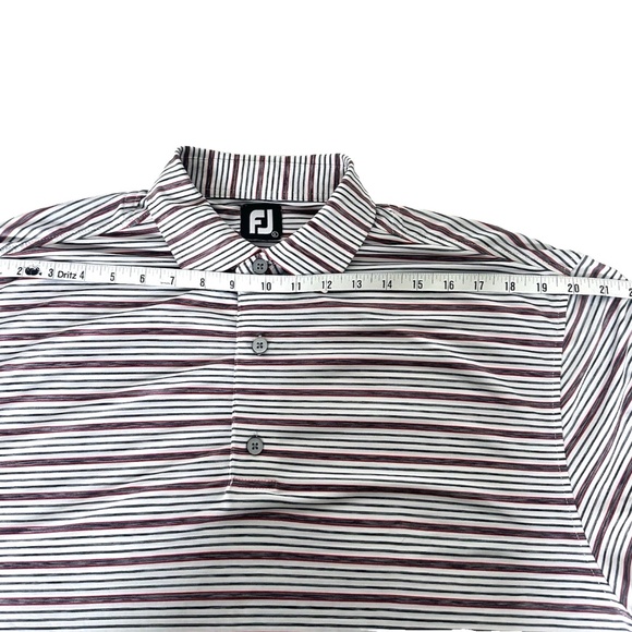 FootJoy Striped Traditional Fit Golf Polo XL (label shows L) -John Hall Cup 2018 - Picture 9 of 12